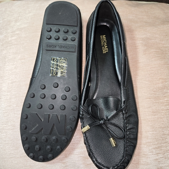 Michael Kors Black Moccasin-Style Shoes - Picture 2 of 5